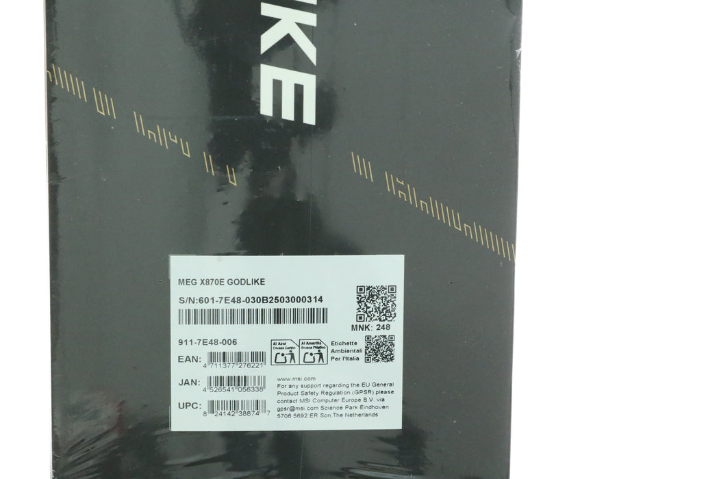 Brand New! MSI MEG X870E GODLIKE AMD Motherboard