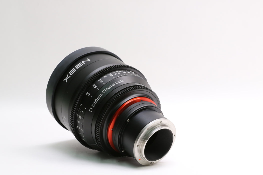 Rokinon Xeen 50mm T1.5 Lens for Sony E-Mount w/ Box and Caps!