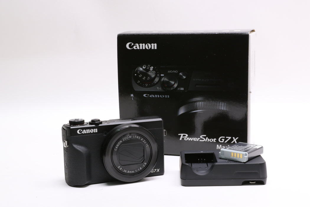 Canon PowerShot G7 X Mark III 20.1MP Compact Camera w/ Box, Charger, Battery!