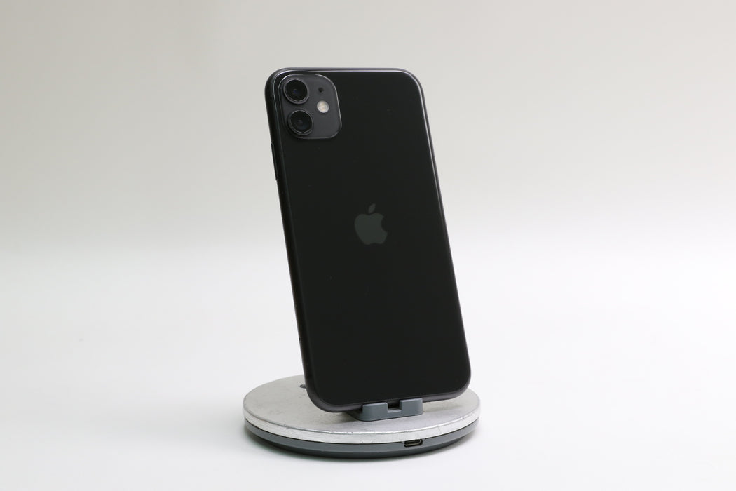 iPhone 11, 64GB, Unlocked, Black, MH8D3LL/A