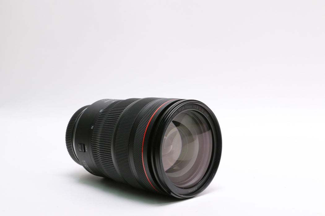 Canon RF 24-70mm f/2.8L IS USM Lens w/ Hood, Case, Caps!
