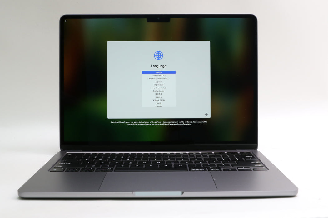 13" 2022, MacBook Air, MLXW3LL/A, Apple M2, 8GB, 256GB SSD, 8C