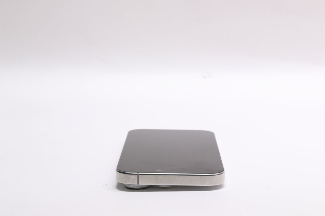 Apple iPhone 16 Pro, 256GB, Unlocked, White Titanium, MYMH3LL/A