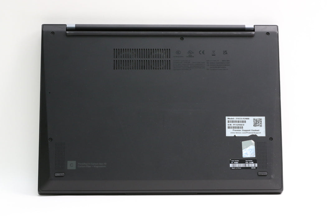 14" UHD+ Lenovo Thinkpad X1 Carbon Gen 10, i7-1270P, 32GB Memory, 512GB SSD