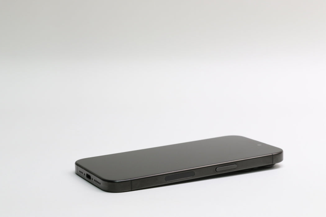 iPhone 15 Pro, 128GB, Unlocked, Black Titanium, MTQM3LL/A