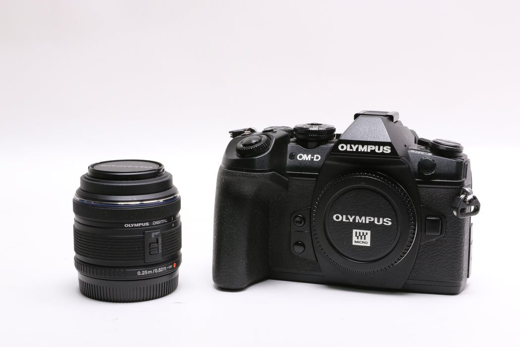 Olympus OM-D E-M1 Mark II Mirrorless Camera w/ M.Zuiko 14-42mm f/3.5-5.6 Lens!