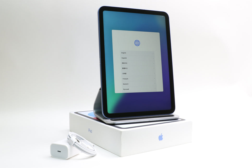 iPad A16, 128GB, Unlocked, Blue, MD7G4LL/A 11 in