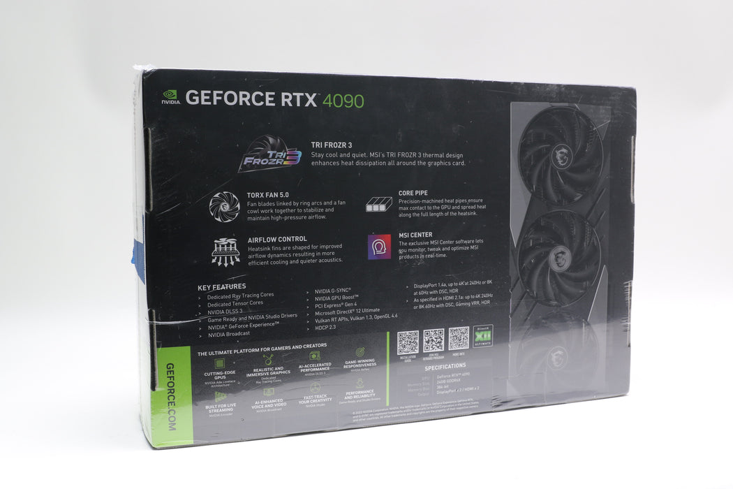 Brand New! MSI Nvidia Geforce RTX 4090 Gaming Slim 24GB, 912-V510-400