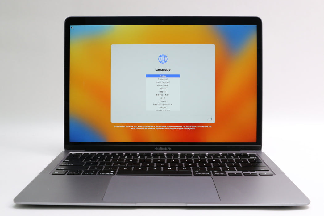 13" QHD+ 2020, MacBook Air, MGN63LL/A, Apple M1, 8GB, 256GB SSD, 7C