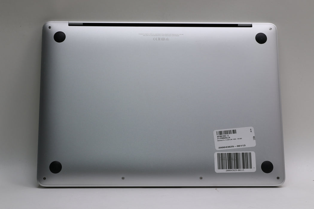 13" 2020, MacBook Pro, BTO, Apple M1, 16GB, 1TB SSD, 8C