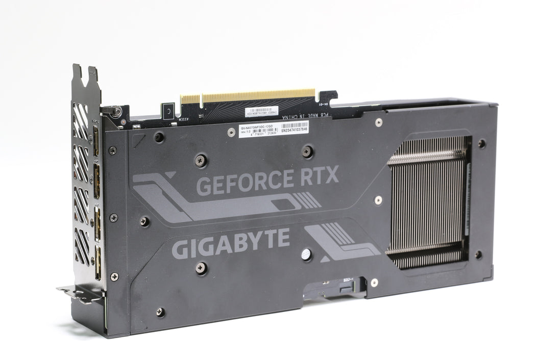 Gigabyte Nvidia Geforce RTX 4070 12GB, GV-N4070WF3OC-12GD