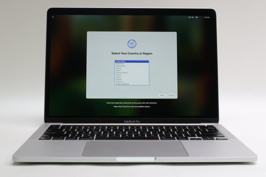 13" 2020, MacBook Pro, BTO, Apple M1, 16GB, 256GB SSD, 8C