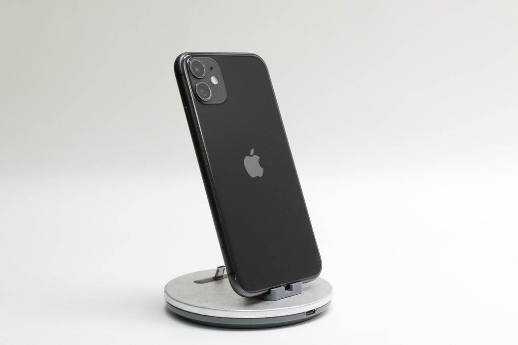 iPhone 11, 64GB, Unlocked, Black, MH8D3LL/A