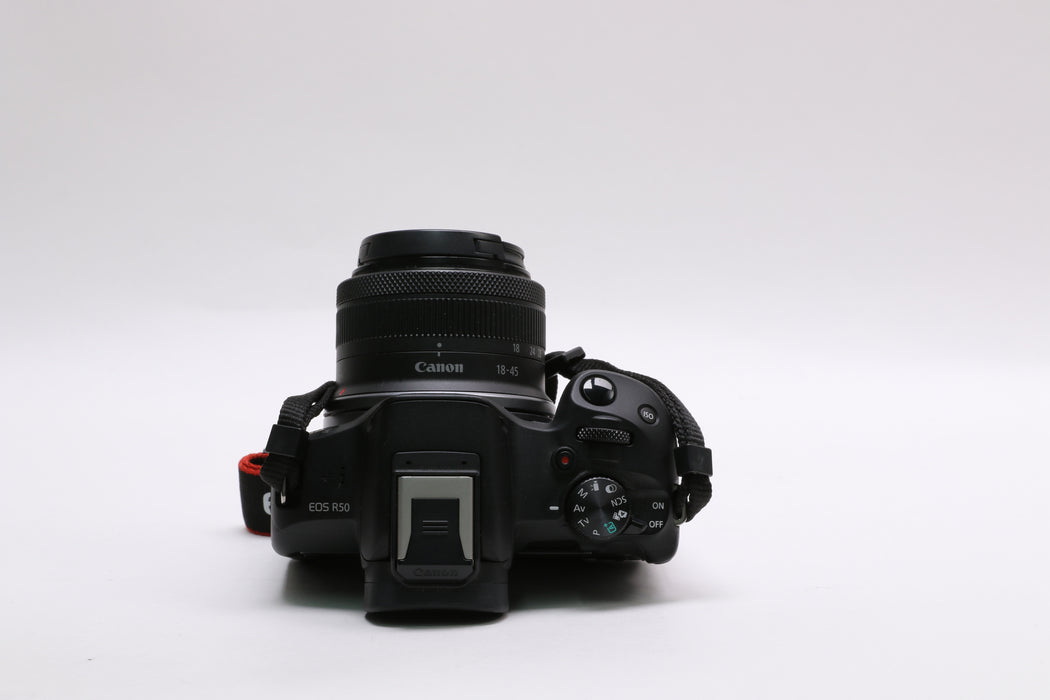 Canon EOS R50 24.2MP Mirrorless Camera w/ 18-45mm f/4.5-6.3 Lens, Low SC of <1K! — photo 7 of 9