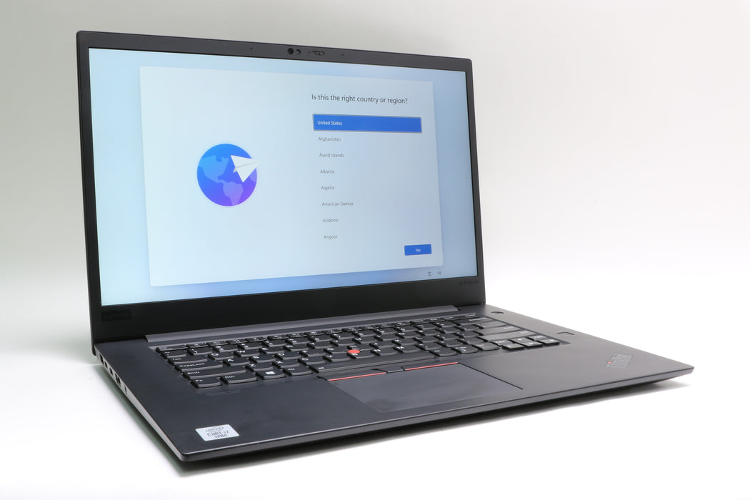 15.6" Lenovo ThinkPad X1 Extreme Gen 3, i7-10850H, 32GB, 1TB SSD, GTX 1650 Ti