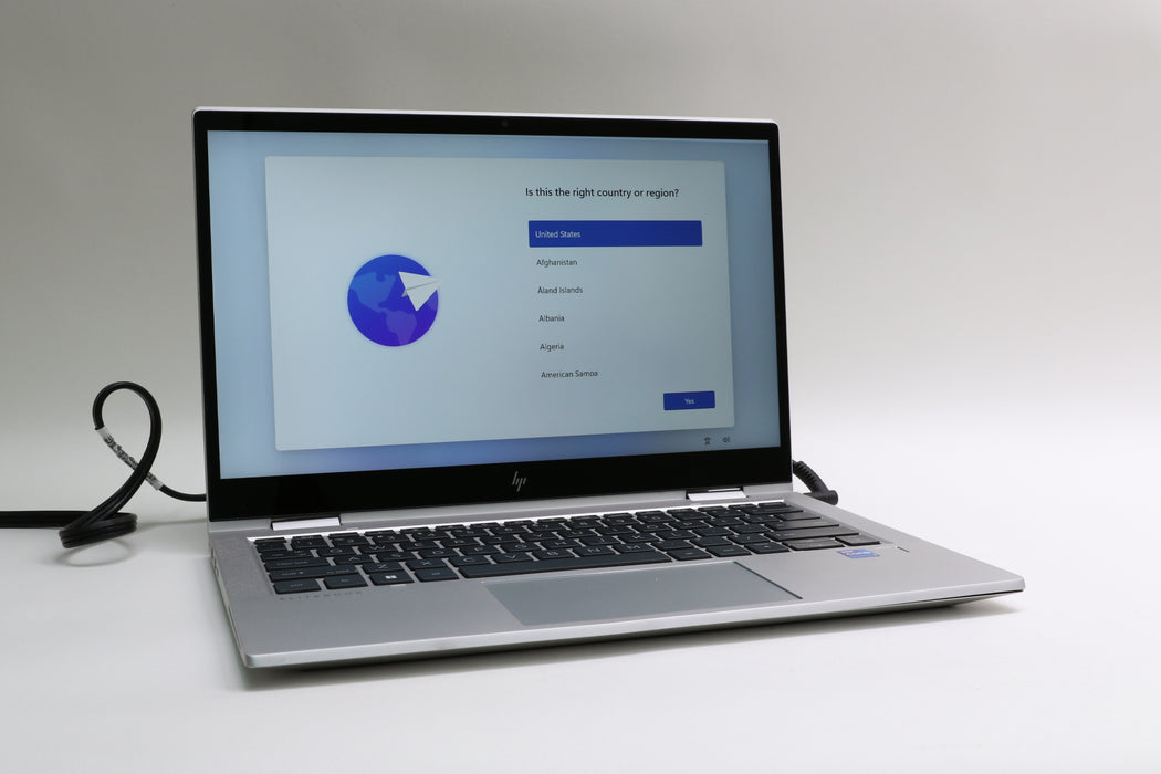13.3" HP EliteBook X360 830 G8, i7-1185G7, 32GB, 512GB SSD, Touch, 100% Battery!