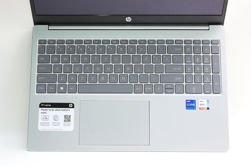15" HP Laptop 15-fd0107dx, 12th Gen i7-1255U, 16GB, 477GB SSD, Touchscreen