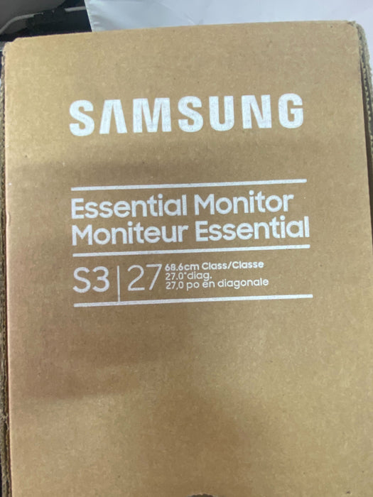New! Samsung 27" S39GD Curved FHD 100Hz Monitor with Built-in Speakers
