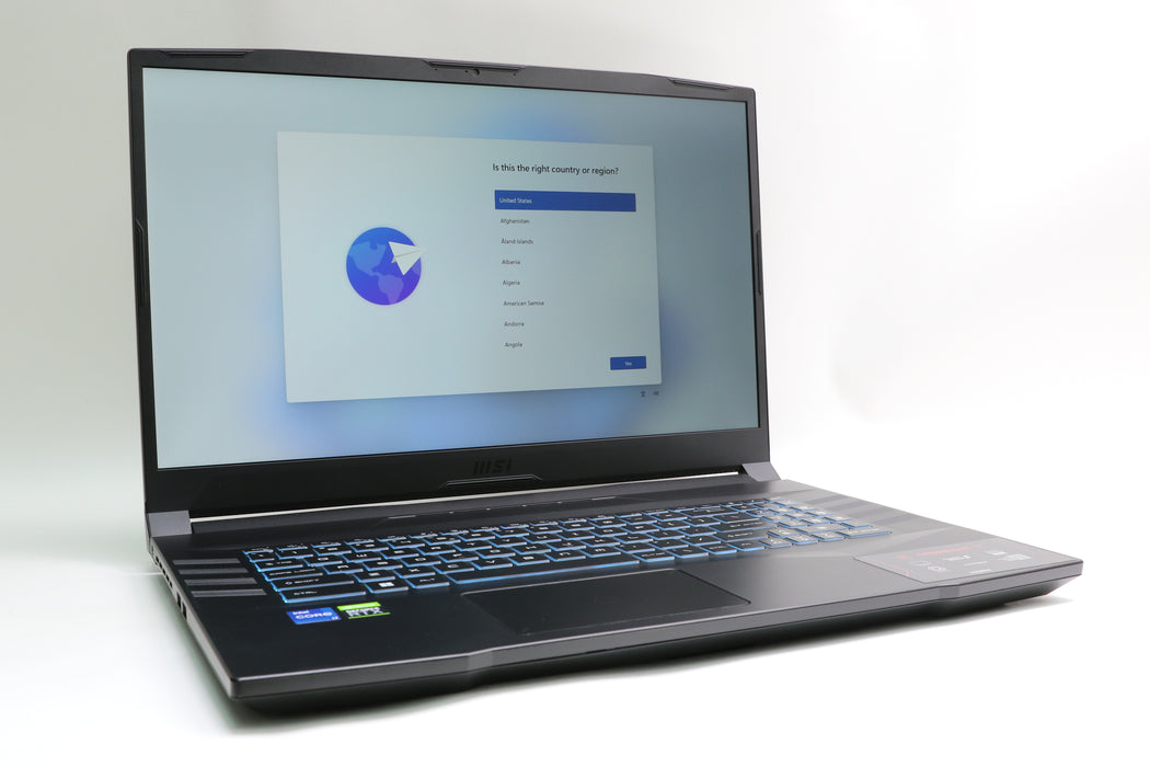 17.3" MSI Crosshair 17 A11udk, i7-11800H, 16GB, 512GB SSD, RTX 3050 Ti