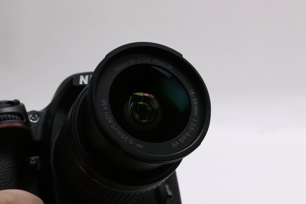 Nikon D7500 Camera w/ Nikon AF-P DX 18-55mm, 70-300mm, 2x OEM Batteries, 10K SC! — photo 9 of 15