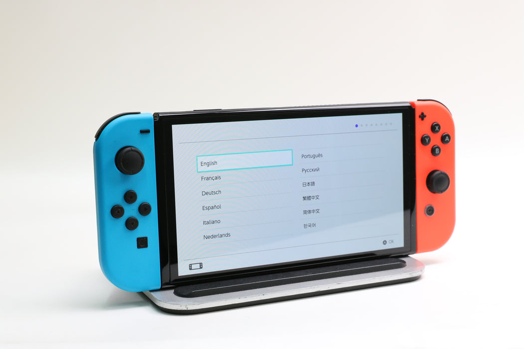 Nintendo Switch OLED Console w/ Joy-Cons, Grip, and Dock!