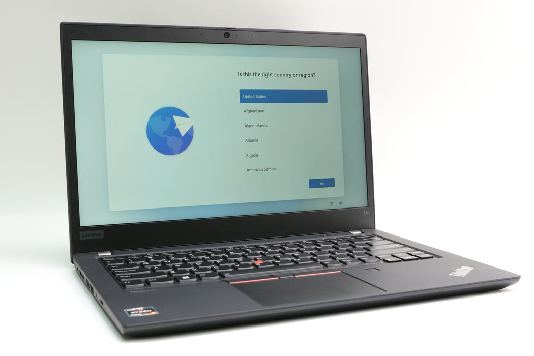 14" Lenovo ThinkPad T14 Gen 2a, AMD Ryzen 5 PRO 5650U, 16GB, 512GB SSD, Touch
