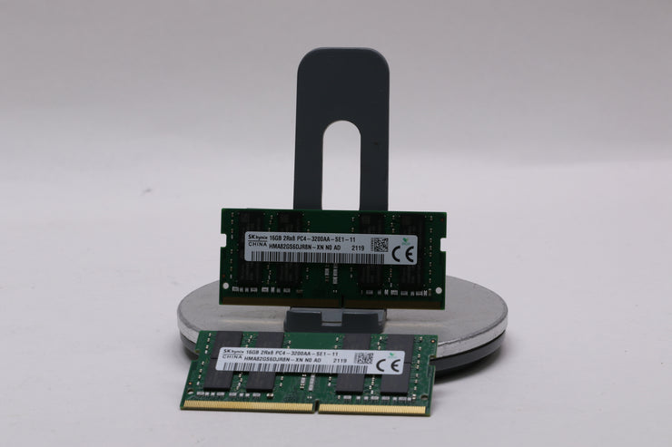 SK Hynix 32GB (2x16GB) DDR4 3200MHz SO-DIMM Memory (HMA82GS6DJR8N-XN)