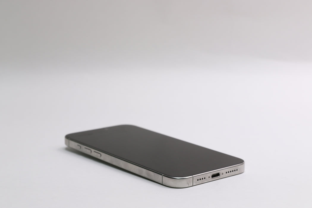 iPhone 15 Pro Max, 1TB, Unlocked, White Titanium, MU6G3LL/A