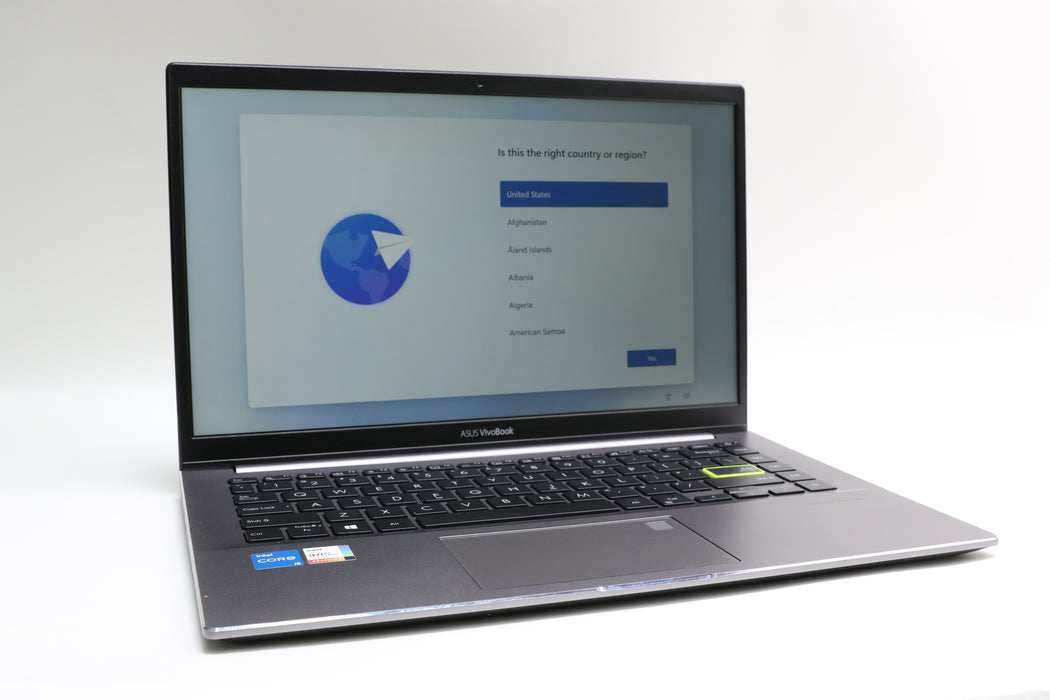 14" Asus Vivobook, i5-1135G7, 8GB, 512 SSD