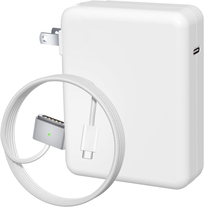 140W USB-C to MagSafe 3 Fast Charger for MacBook Pro/Air (2021-2025) - 6.6FT Cable