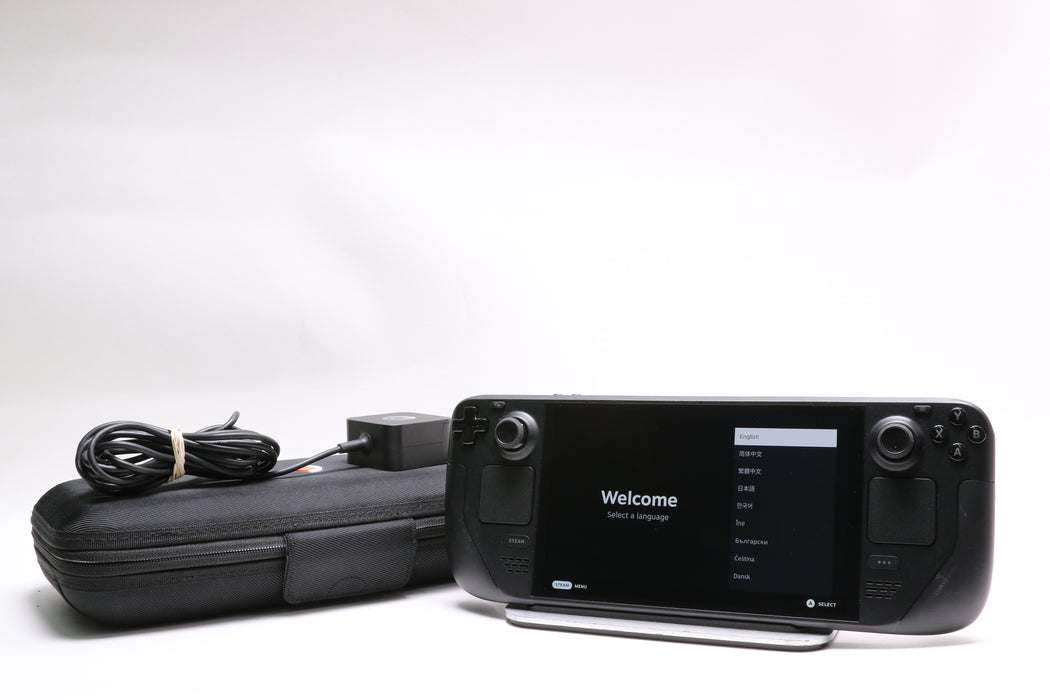 VALVE Steam Deck OLED Black Console 1TB w/ Case!