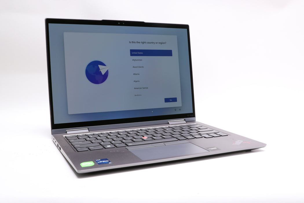 14" UHD+ Lenovo Thinkpad X1 Yoga Gen 7, i7-1270P, 32GB, 512GB SSD, Touch