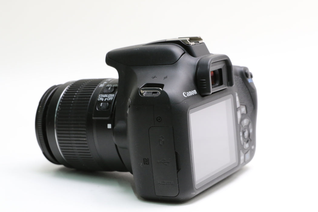 Canon EOS Rebel T7 Camera w/ EF-S 18-55mm f/3.5-5.6 IS II Lens, Low SC of 2.8K!