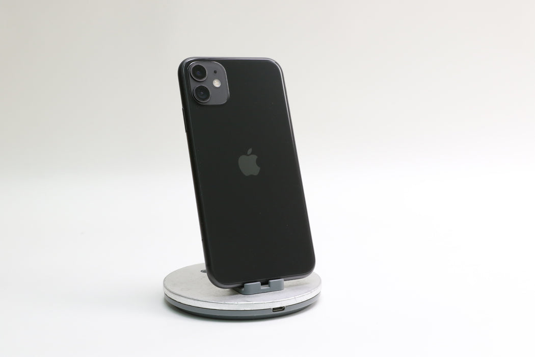 iPhone 11, 64GB, Unlocked, Black, MH8D3LL/A
