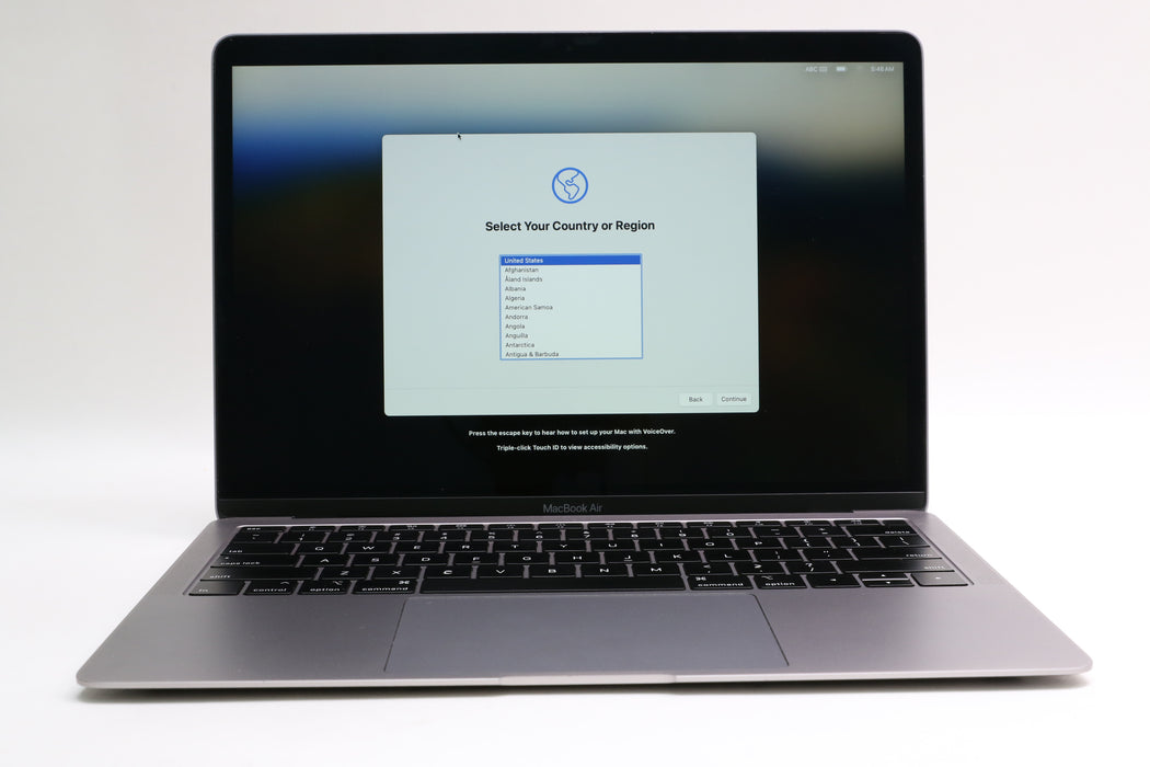 13" 2018, MacBook Air, MRE92LL/A, i5-8210Y, 8GB, 256GB SSD