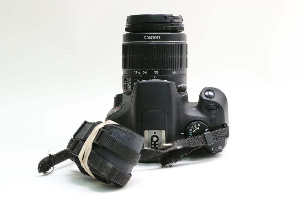 Canon EOS Rebel T6 Camera w/ Canon 75-300mm f/4-5.6 III, 18-55mm f/3.5-5.6 IS II