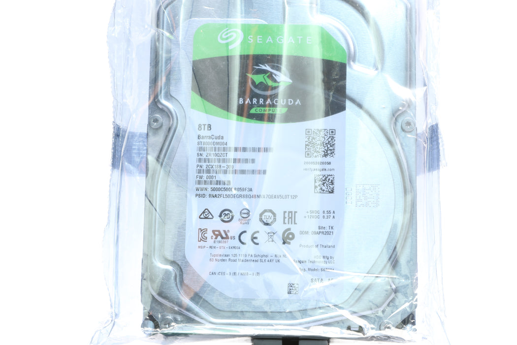 Brand New! Seagate BarraCuda 8TB 3.5" Desktop Hard Drive (ST8000DM004) — photo 3 of 3