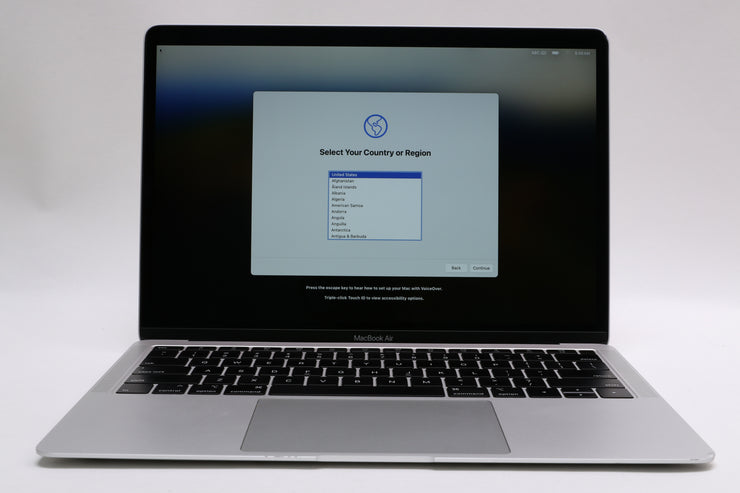 13" 2018, MacBook Air, MREA2LL/A, i5-8210Y, 8GB, 128GB SSD