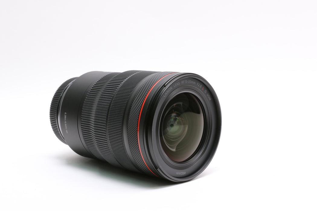 Canon RF 15-35mm f/2.8L IS USM Lens w/ Hood, Case, Caps!
