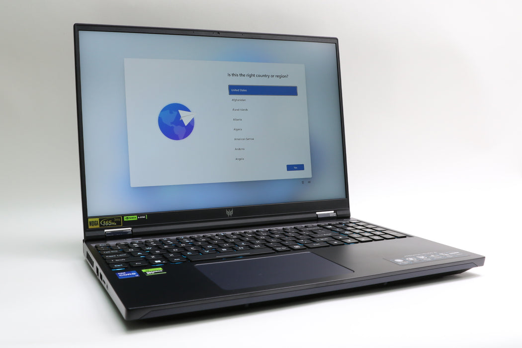 100%BATT 16" QHD+ Acer Predator Helios 16, i7-13700HX, 16GB, 1TB SSD, RTX 4060 Laptop GPU