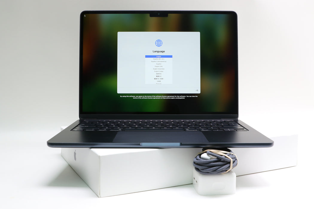 13" 2022, MacBook Air, MLY43LL/A, Apple M2, 8GB, 512GB SSD, 10C, AppleCare+