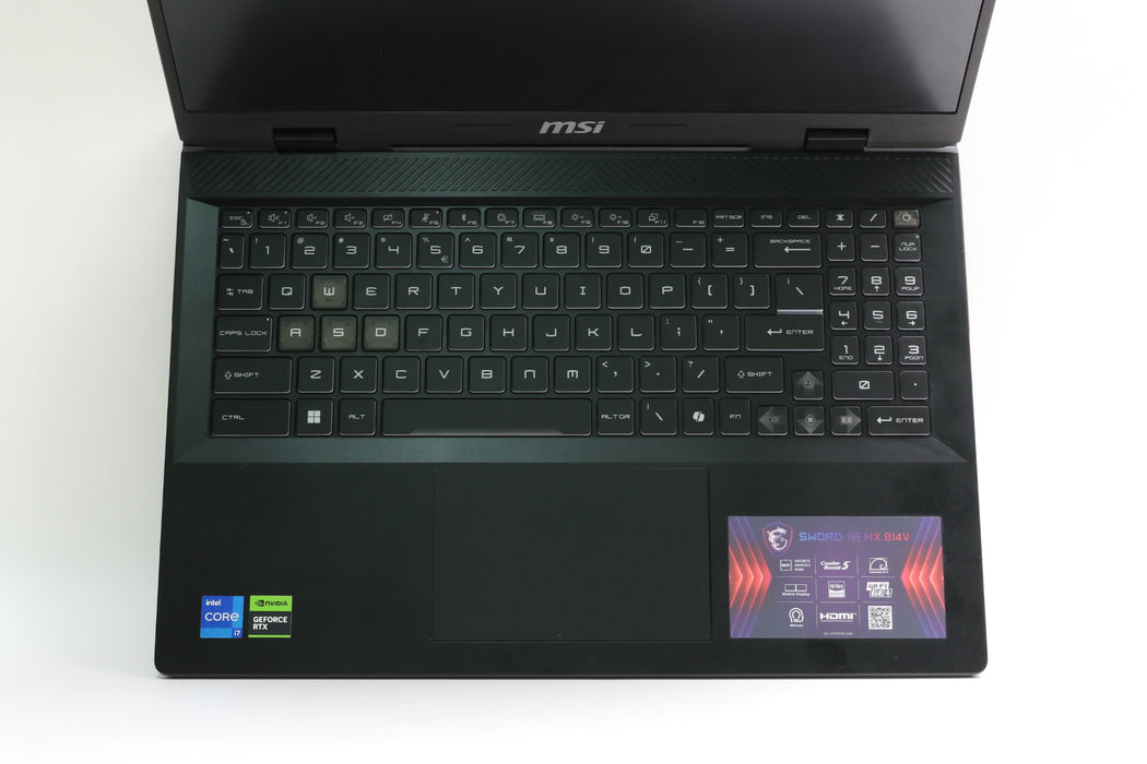 16" WUXGA MSI Sword 16 Hx B14vfkg, i7-14650HX, 16GB, 1TB SSD, RTX 4060