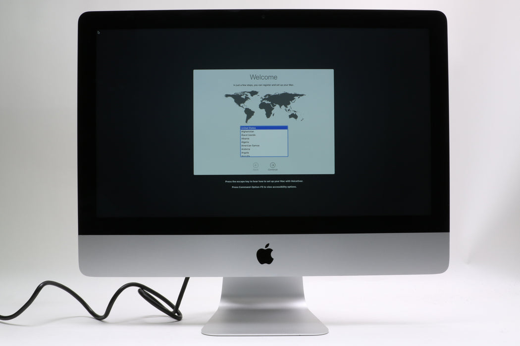 21.5" 2012 iMac MD093LL/A, i5-3330S 2.70GHz, 8GB, 1TB HDD, GT 640M,