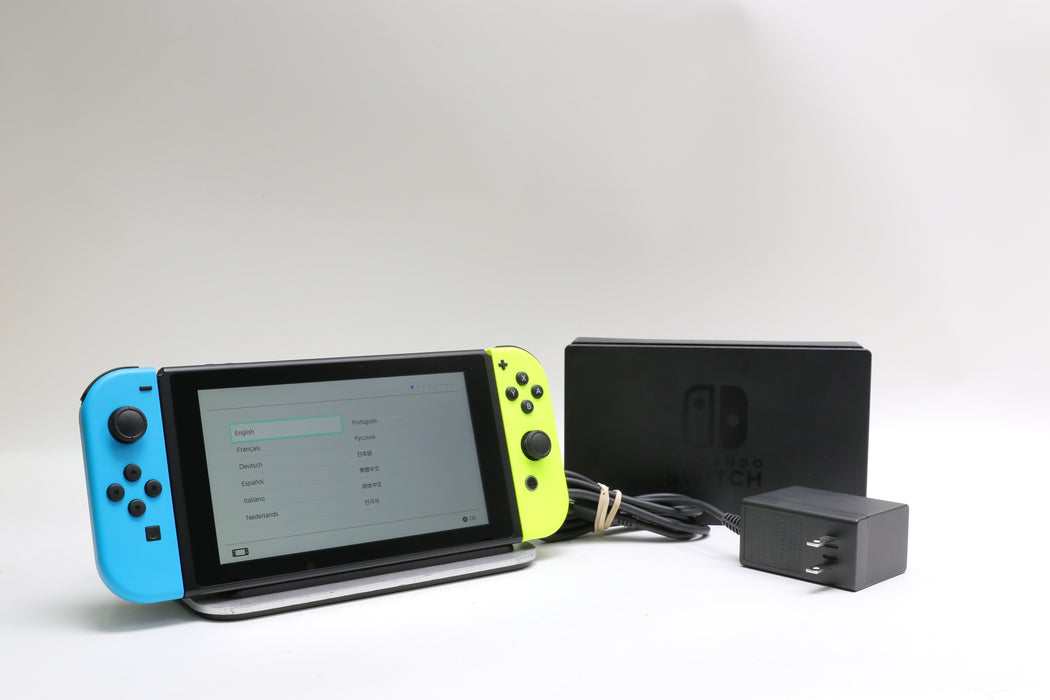 Nintendo Switch Handheld Console w/ Joy-Cons, Dock, and Charger!