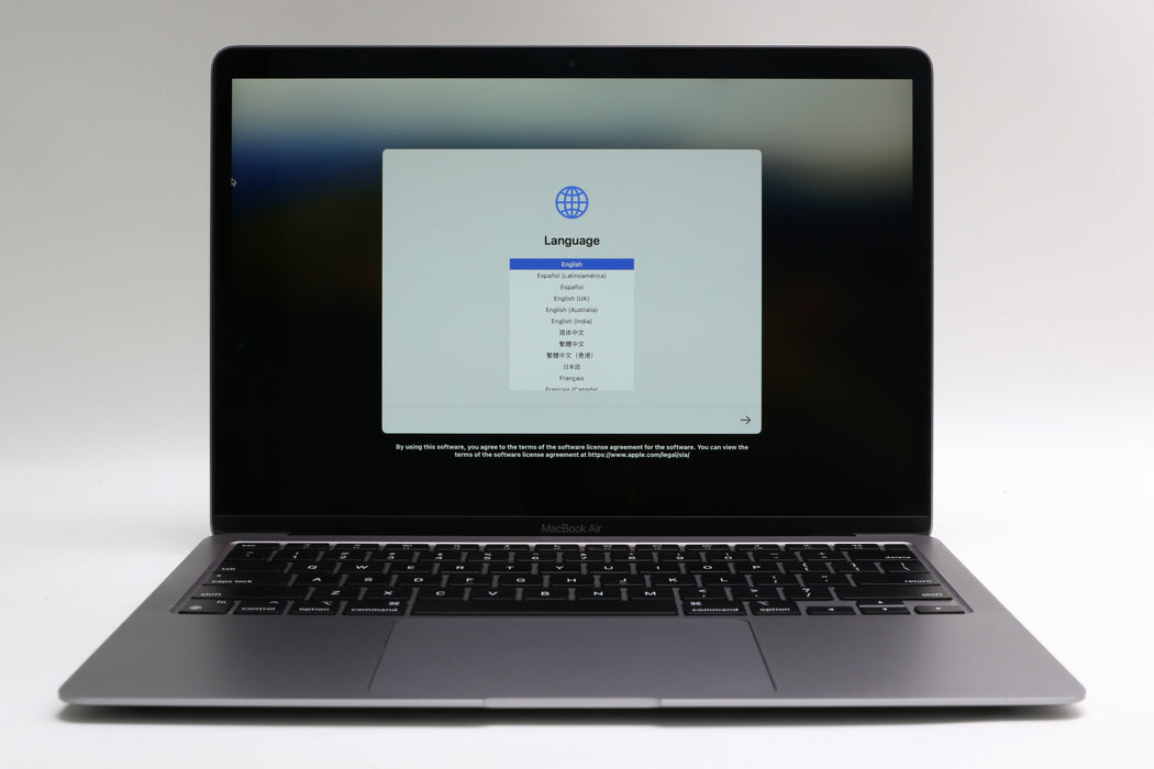13" QHD+ 2020, Macbook Air, MGN73LL/A, Apple M1, 8GB, 512GB SSD, 8C