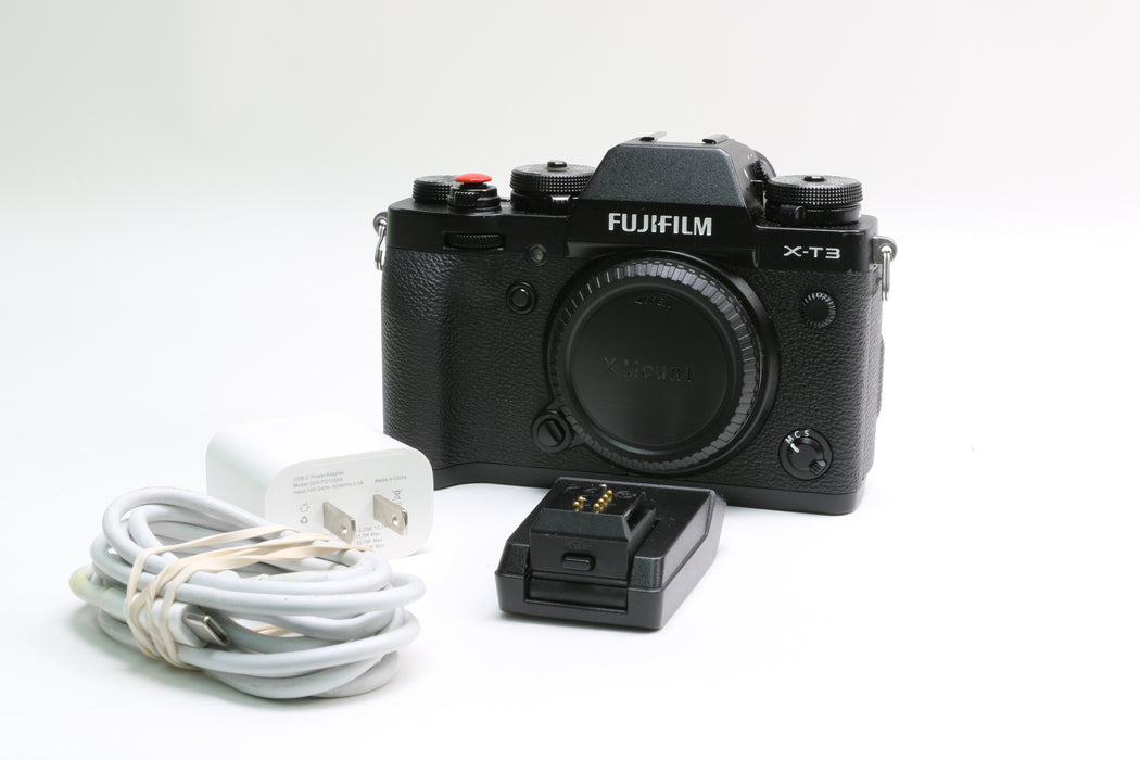 Fujifilm X-T3 Camera w/ Fujifilm EF-X8 Flash