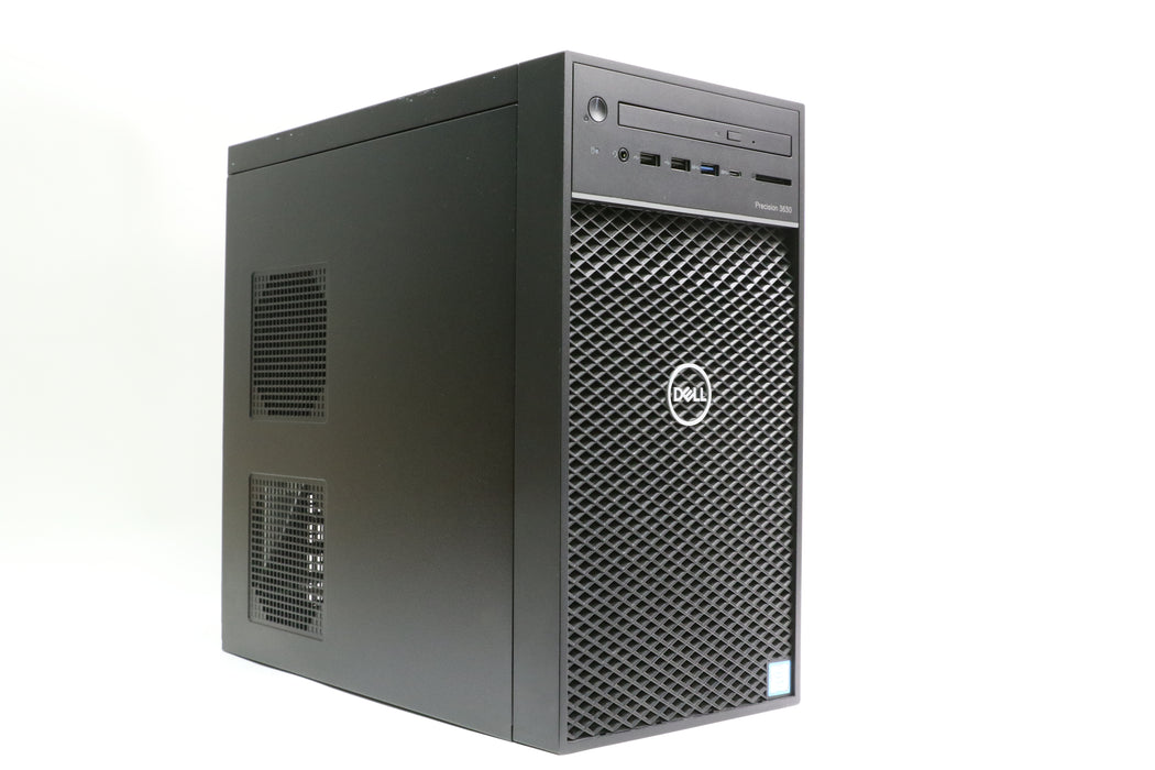 Dell Precision 3630 Tower, Intel Xeon E-2274G, 64GB, 512GB, Radeon Pro WX 7100
