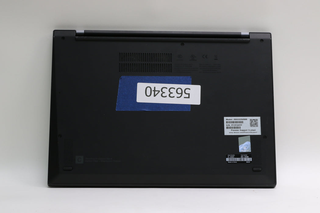 14" UHD+ Lenovo Thinkpad X1 Carbon Gen 9, i7-1185G7, 32GB, 512GB SSD