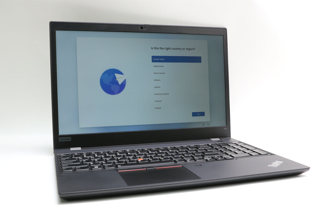 15" Lenovo Thinkpad T15 Gen 1, i7-10610U 1.80GHz, 16GB, 512GB SSD, Touchscreen
