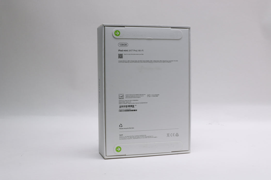 Brand New! 8.3" iPad Mini A17 Pro Wi-Fi, 128GB, Wi-Fi Only, Blue, MXN73LL/A — photo 2 of 3